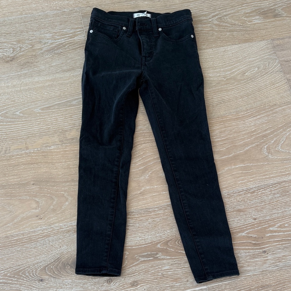 Madewell 26P 9” mid-rise Skinny Black Women's Jeans